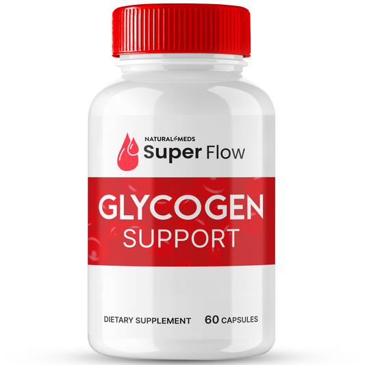 Super Flow Glycogen | Dietary Supplement product packaging