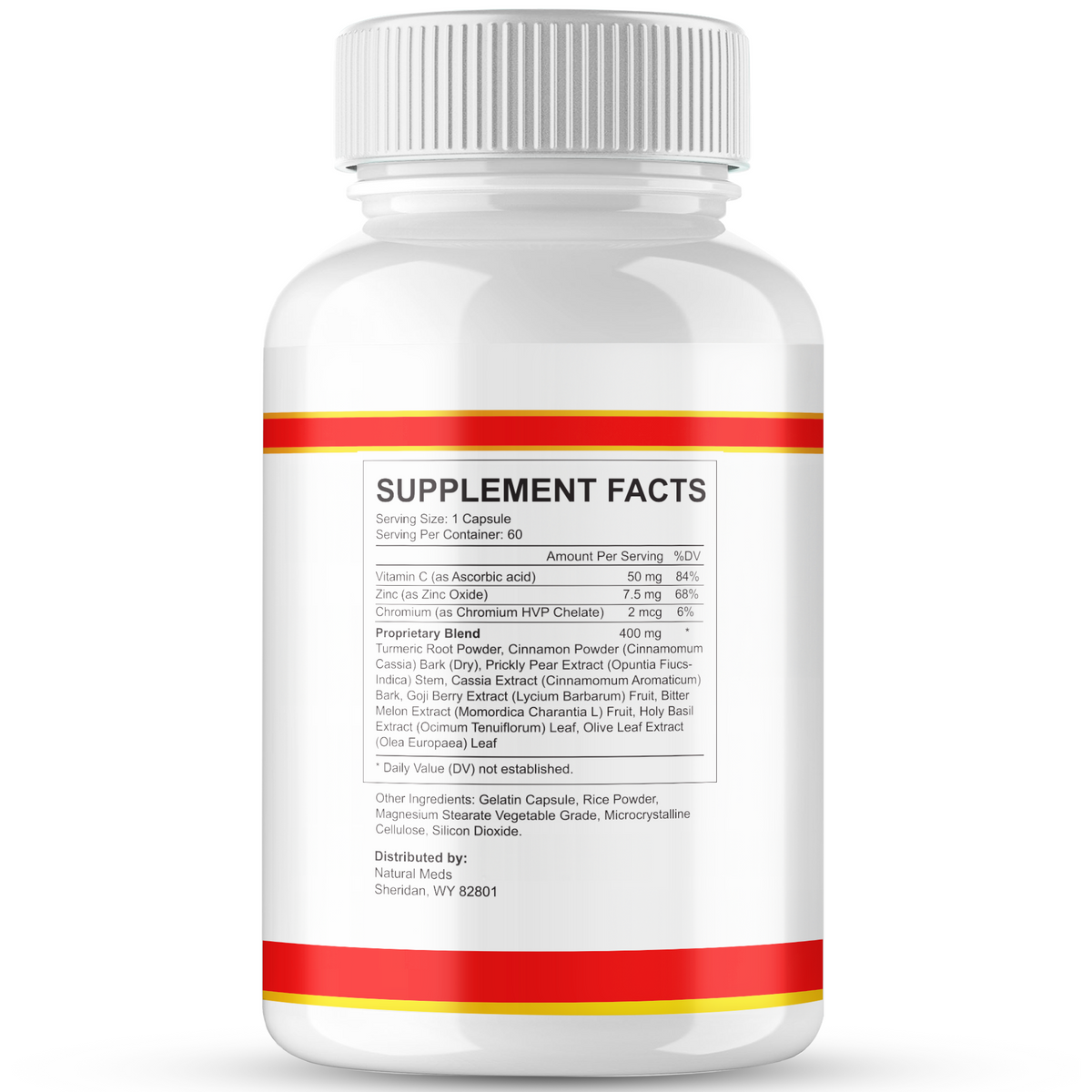 Sweet Restore Bladder Control | Dietary Supplement directions for use