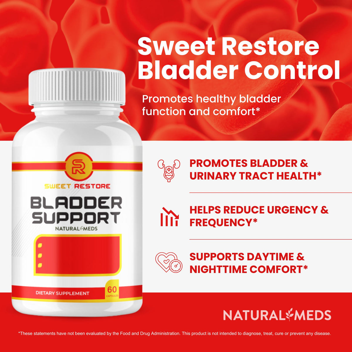 Sweet Restore Bladder Control | Dietary Supplement product information