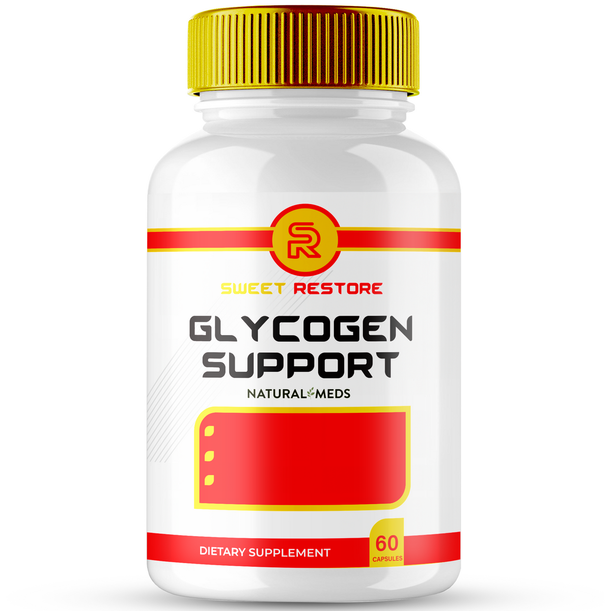 Sweet Restore Glycogen | Dietary Supplement product packaging