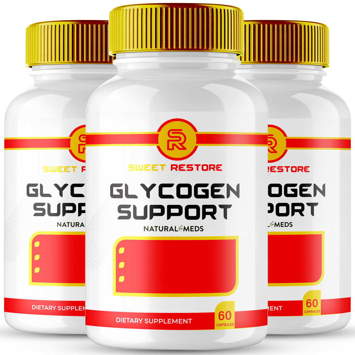 Sweet Restore Glycogen | Dietary Supplement product packaging