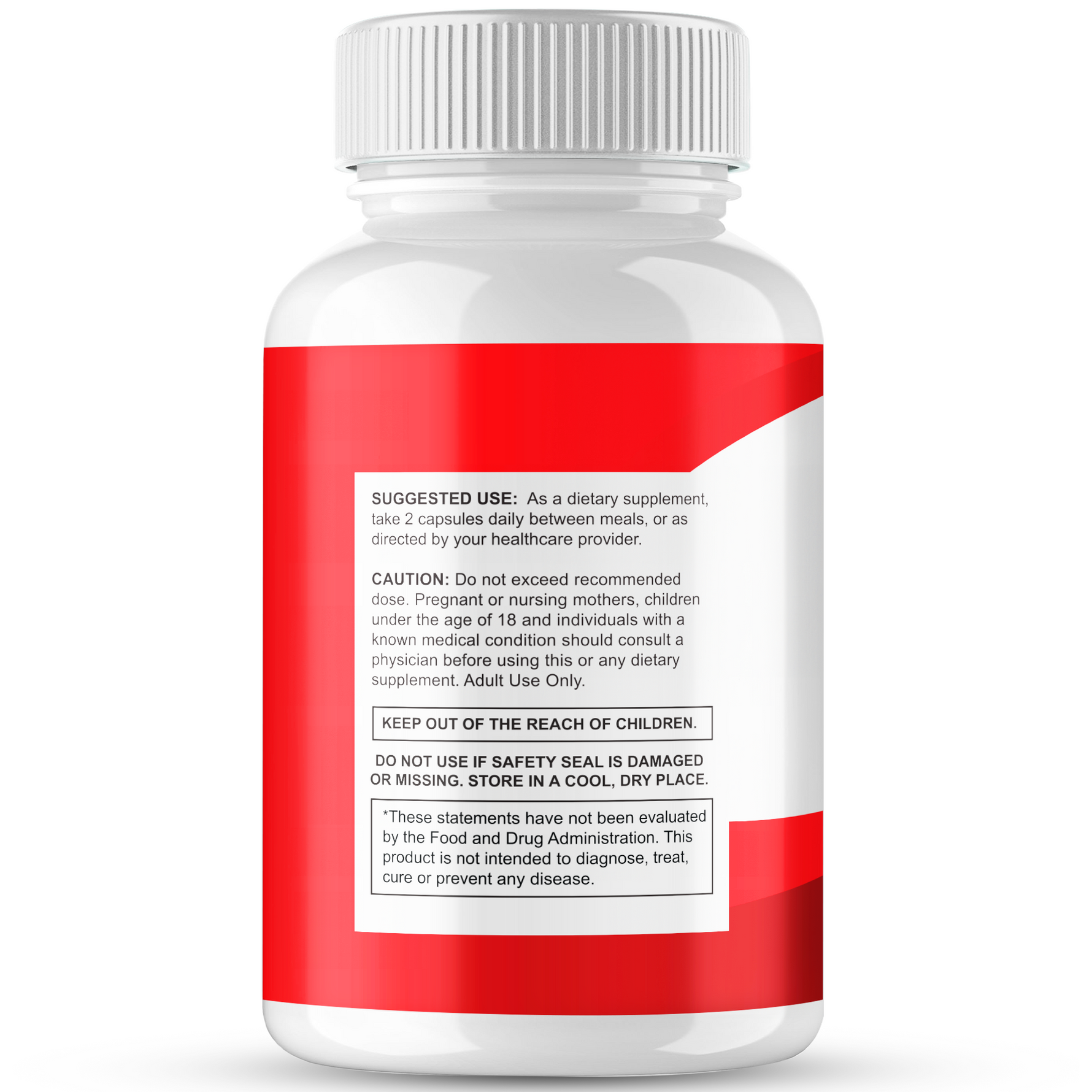 Tadala Caps | Dietary Supplement supplement facts panel