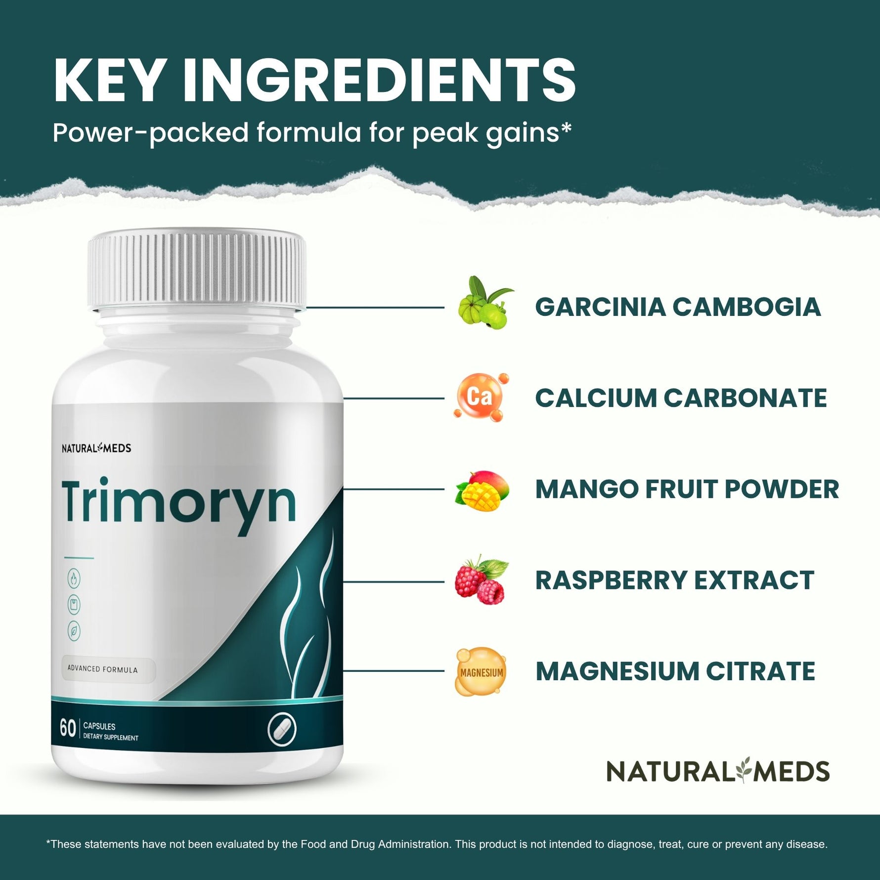 Trimoryn Capsules | Dietary Supplement product information