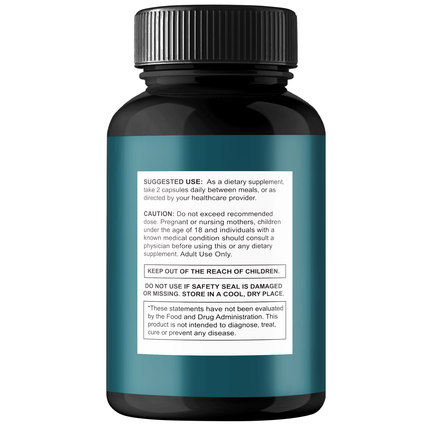 Tstrive | Dietary Supplement supplement facts panel