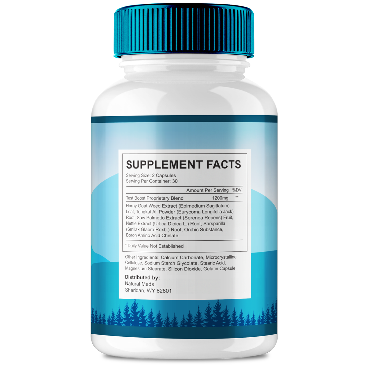 Vigor Peak | Dietary Supplement supplement facts panel