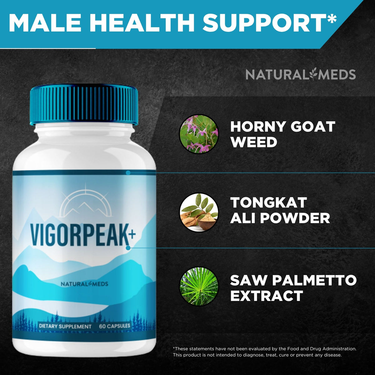 Vigor Peak | Dietary Supplement product information