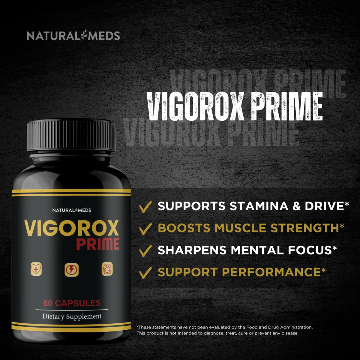 Vigorox Prime | Dietary Supplement product information