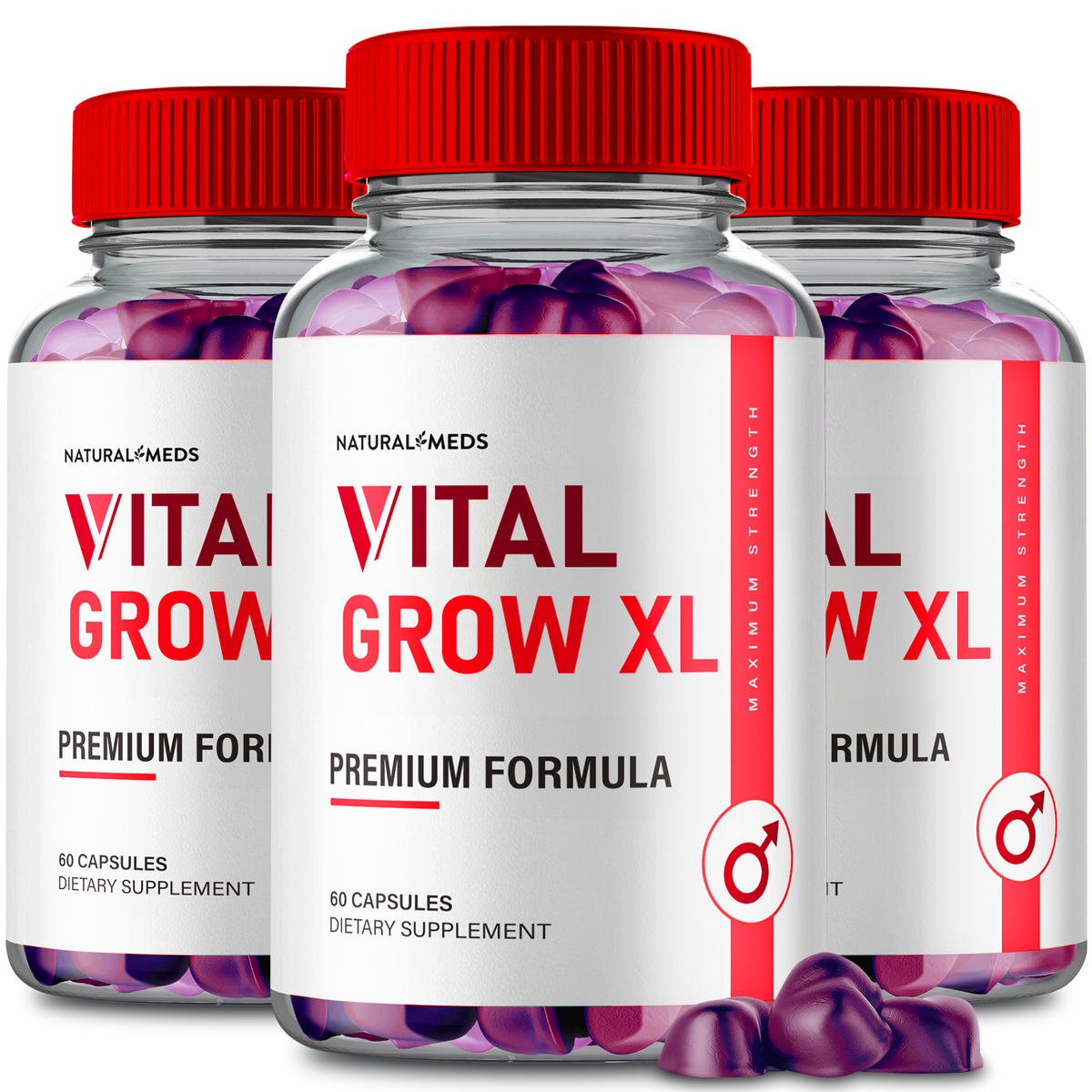 Vital Grow XL | Dietary Supplement product packaging